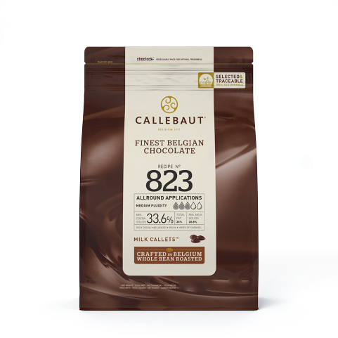 Imagem de Chocolate Ao Leite Callets 33,6% 2,01 Kg 823 BR 25A - CALLEBAUT